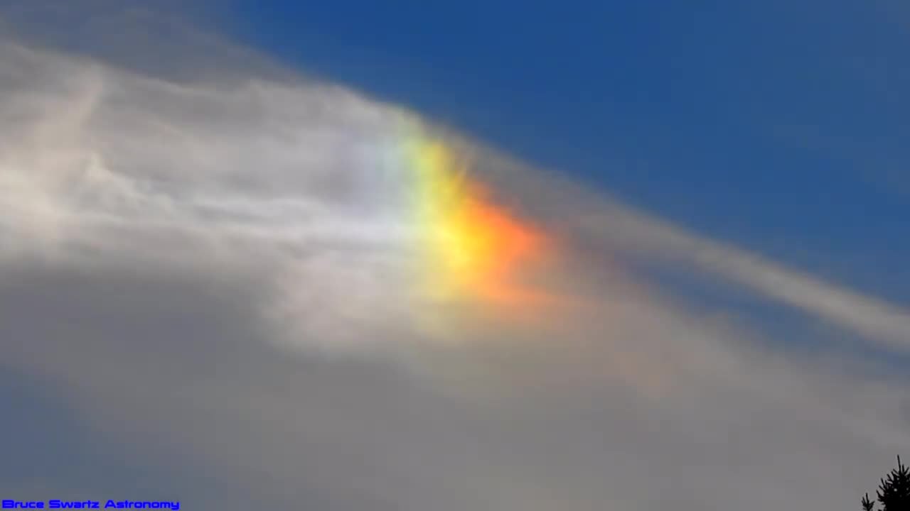 Chemtrail Clouds Reacting to the Atmosphere and Sunlight + Sun Dogs