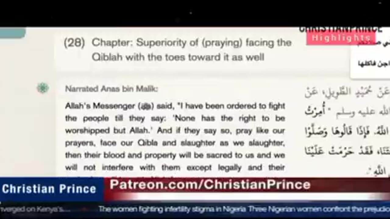 An Arab Muslim Challenged Christian Prince in a Debate was defeated NO