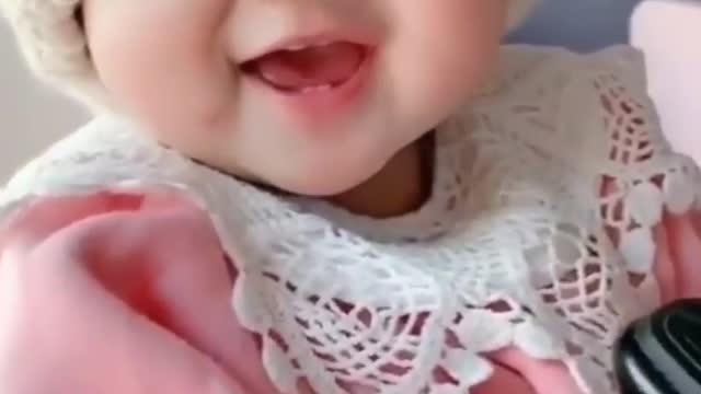 Cute Baby Amazing Smile - Whatsapp Status Video