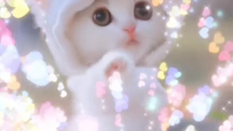 Cat cute dance