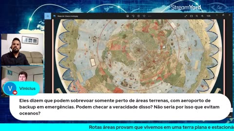 SÉ7IMA VISÃO - RiqT5cALtgc - ROTAS AÉREAS PROVAM QUE VIVEMOS EM UMA TERRA PLANA E ESTACIONÁRIA