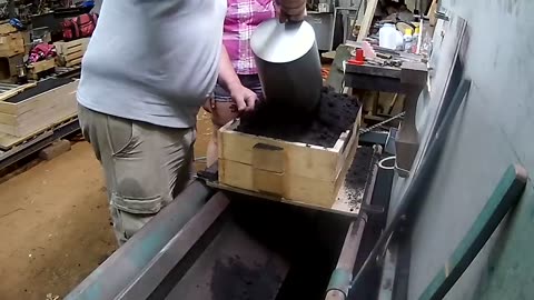 Making a Cast Iron Skillet