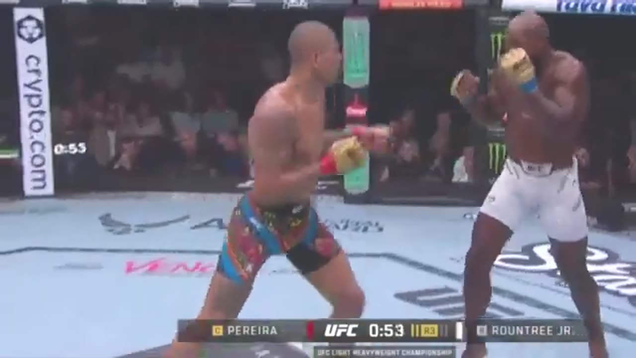 Alex Pereira VS Khalil Rountree Full Fight