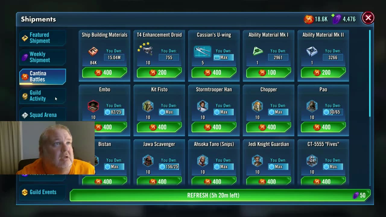 Star Wars Galaxy of Heroes - Day 478