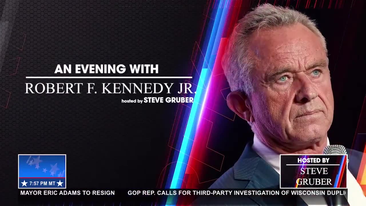 Town Hall with RFK Jr., Hosted by Steve Gruber in Lansing, MI (9/26/24)