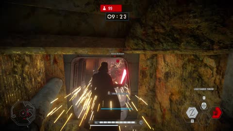 Star Wars Battlefront II: Arcade Onslaught Darth Vader Kessel Gameplay