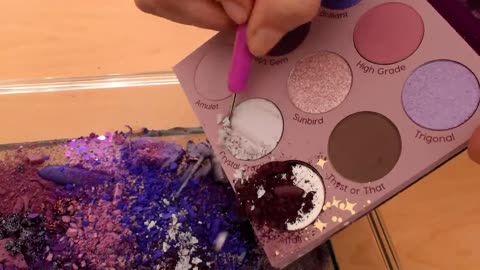 Purple , mixing eyeshadow colour