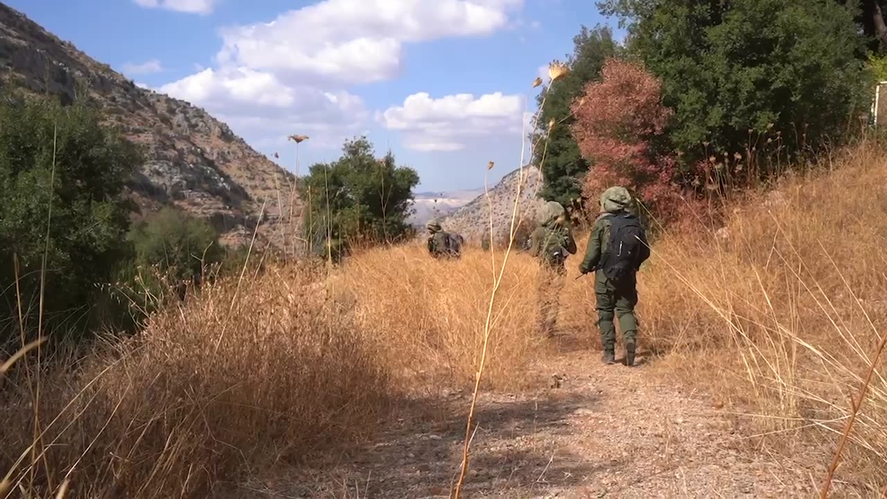 Attached is footage of the activity of the Alpinist Unit in southern Lebanon: