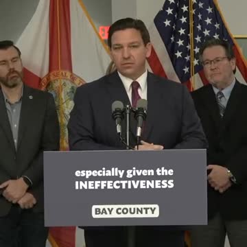 Governor Florida Ron DeSantis - A Voice Of Reason