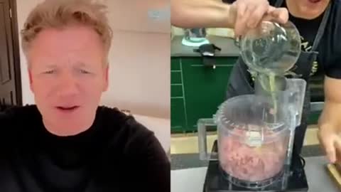 Gordon Ramsy reacting to Tiktok cook