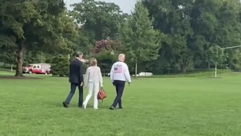 WATCH: Feeble Biden Escorted by Son Hunter and Sister Valerie