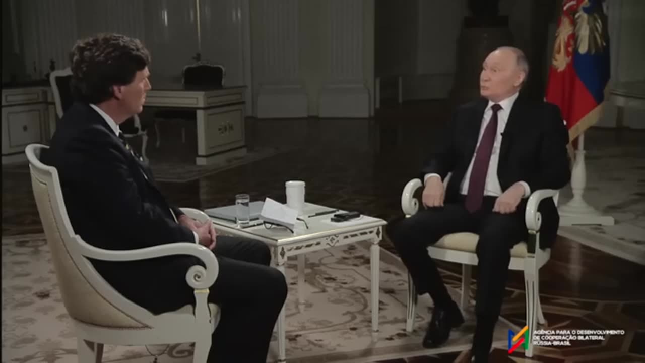 Entrevista-Tucker Carlson a Vladimir Putin. DUBLAGEM em português!- Yuliana Titaeva