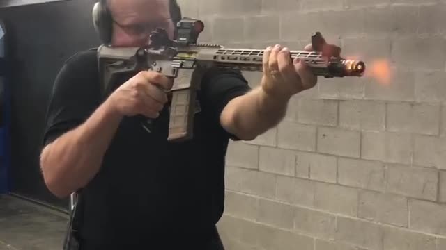 Shooting a Low Recoil AR15