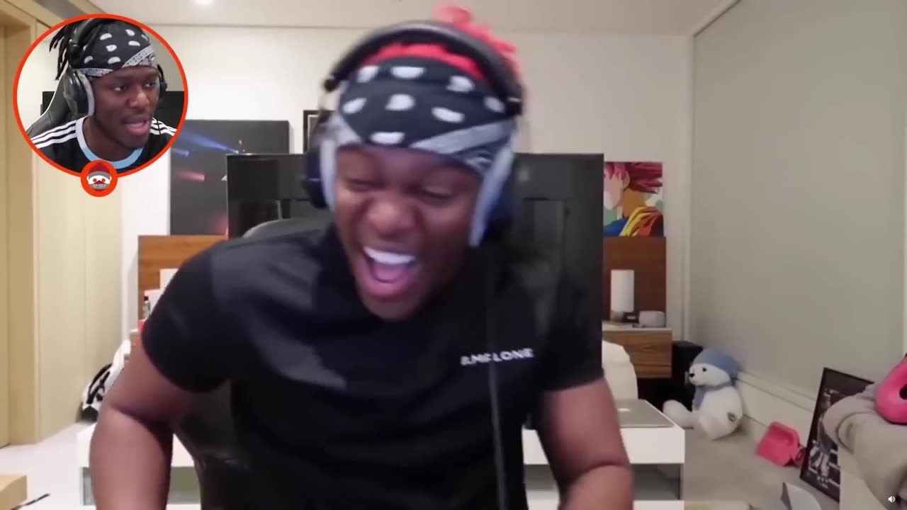 KSI's laugh sounds like a supercharger