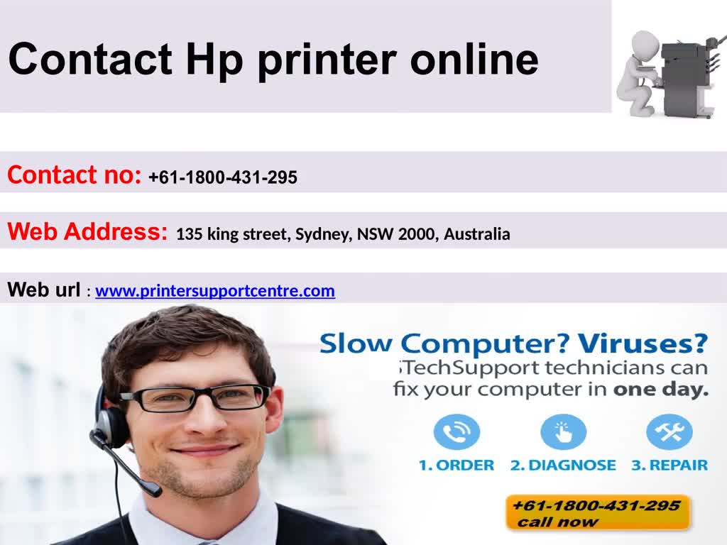 Hp printer support telephone number