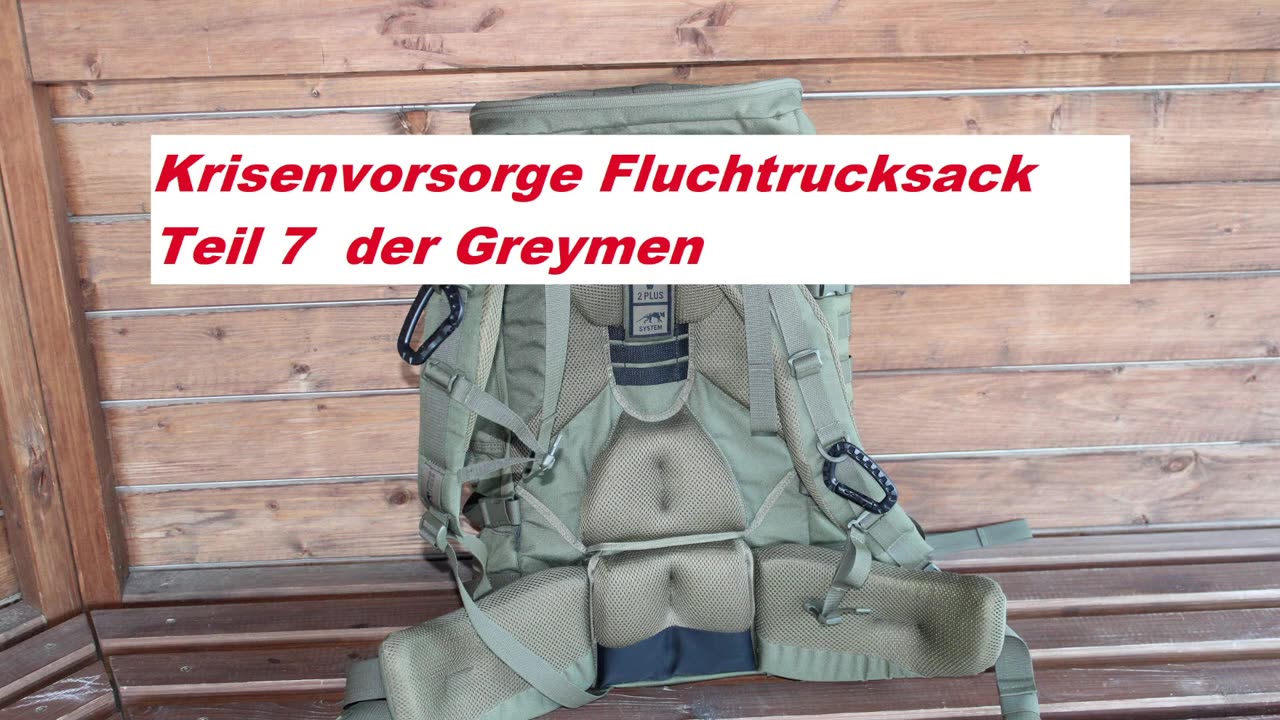 BLACKOUT FLUCHTRUCKSACK TEIL 7 der Greyman