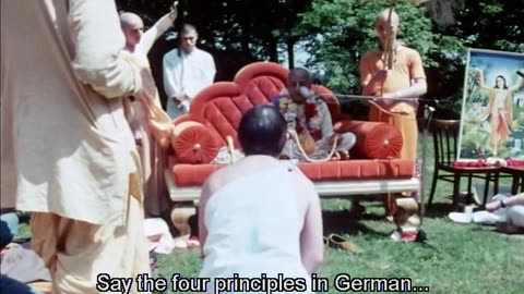 Prabhupada on tour : SPD05-01 Prabhupada in Germany