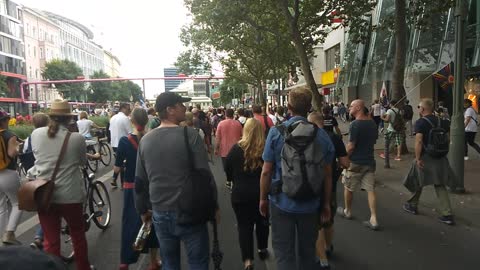 Berlin am 1.8.2021 – Demo für Frieden, Recht, Freiheit und den Erhalt des Grundgesetzes