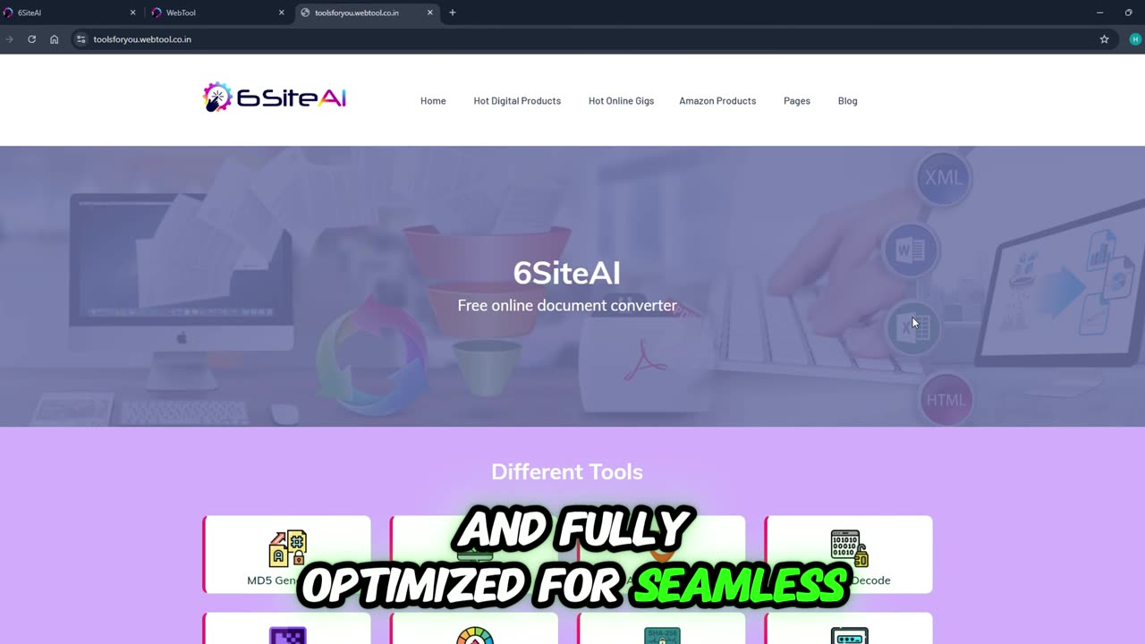 6SITEAI DEMO: Create 6 stunning websites for a one-time price, with lifetime access, free hosting