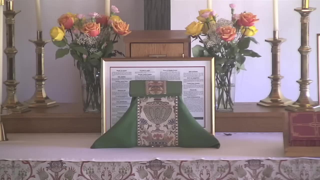 Preparing for the 10th Sunday after Trinity Mass (1928 BCP)