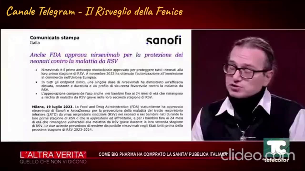 -- L'ALTRA VERIA' -- Come Big Pharma ha comprato la sanità pubblica italiana.