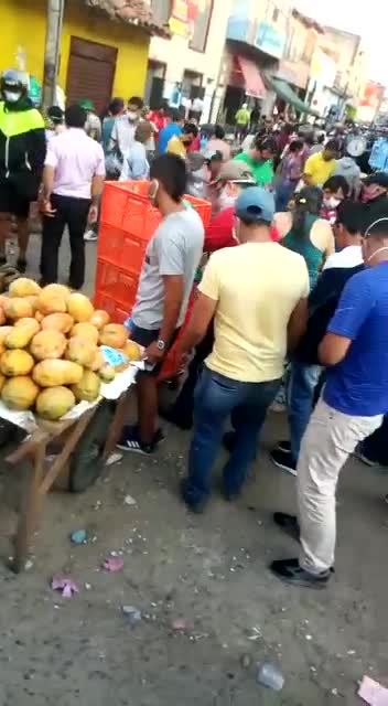 Mercado en Bucaramanga