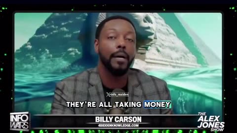 Billy Carson on Alex Jones: “They’re gonna take these UAP reverse engineering on alien aircraft