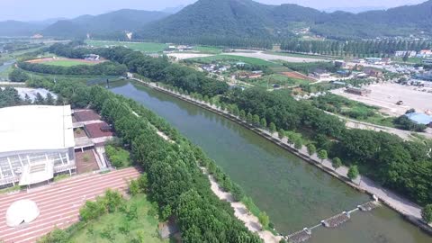 Damyang Gwanbangjerim scenery in Korea