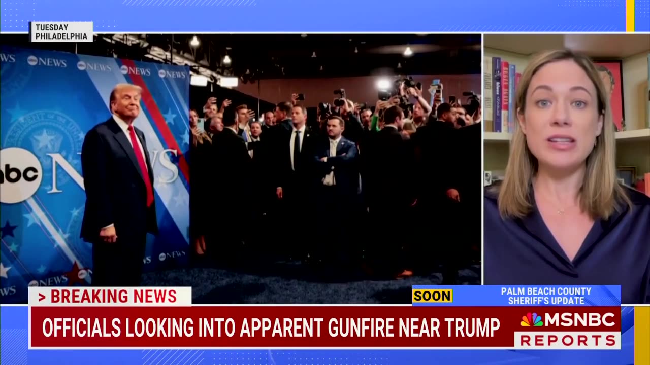 MSNBC Anchor Says Trump Should Town Down Rhetoric After Potential Second Assassination Attempt