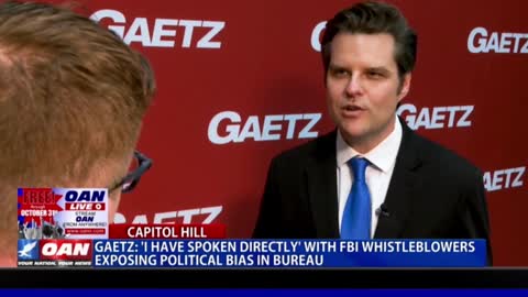Matt Gaetz: We've received an unprecedented number of whistleblower complains
