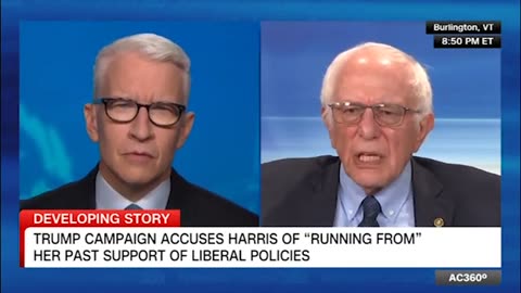 Trump and allies compare Harris to Bernie Sanders. Hear what Sanders thinks