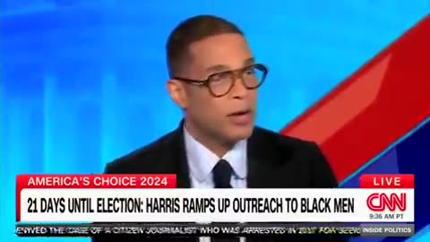 Visibly Disturbed Don Lemon Tells CNN Harris Has Lost the Black Vote: 'They're All Voting Trump'