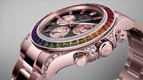 Rolex Cosmograph Daytona Rainbow Watch