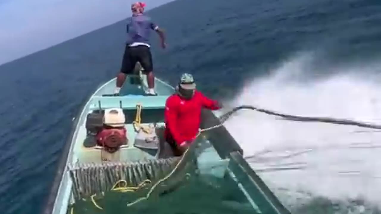 viral fishing video