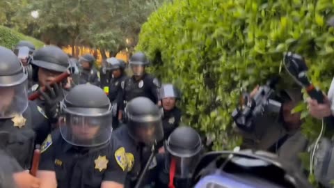 UCLA Has Had Enough Cops Showing Immediate Force Against Protestors