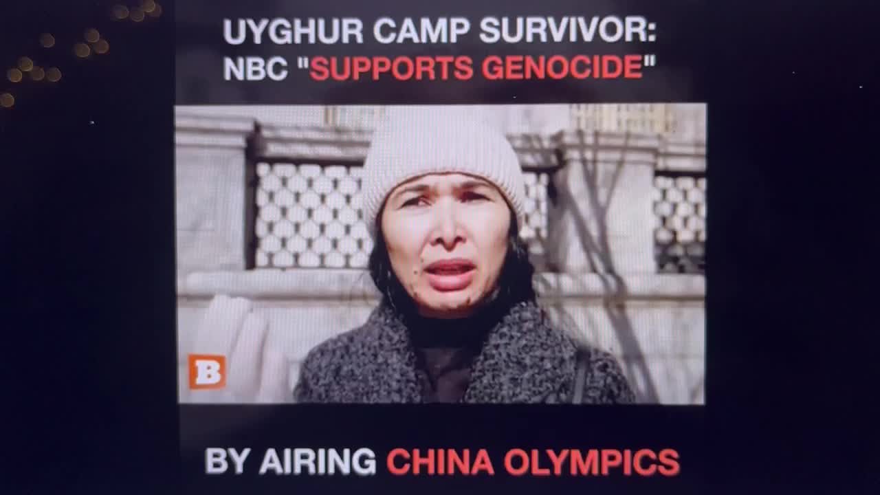 Why is NBC supporting the Genocide Olympics?