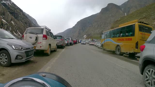 Rohtang Valley Snowfall