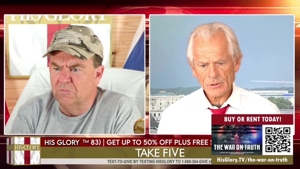 Peter Navarro joins Take FiVe