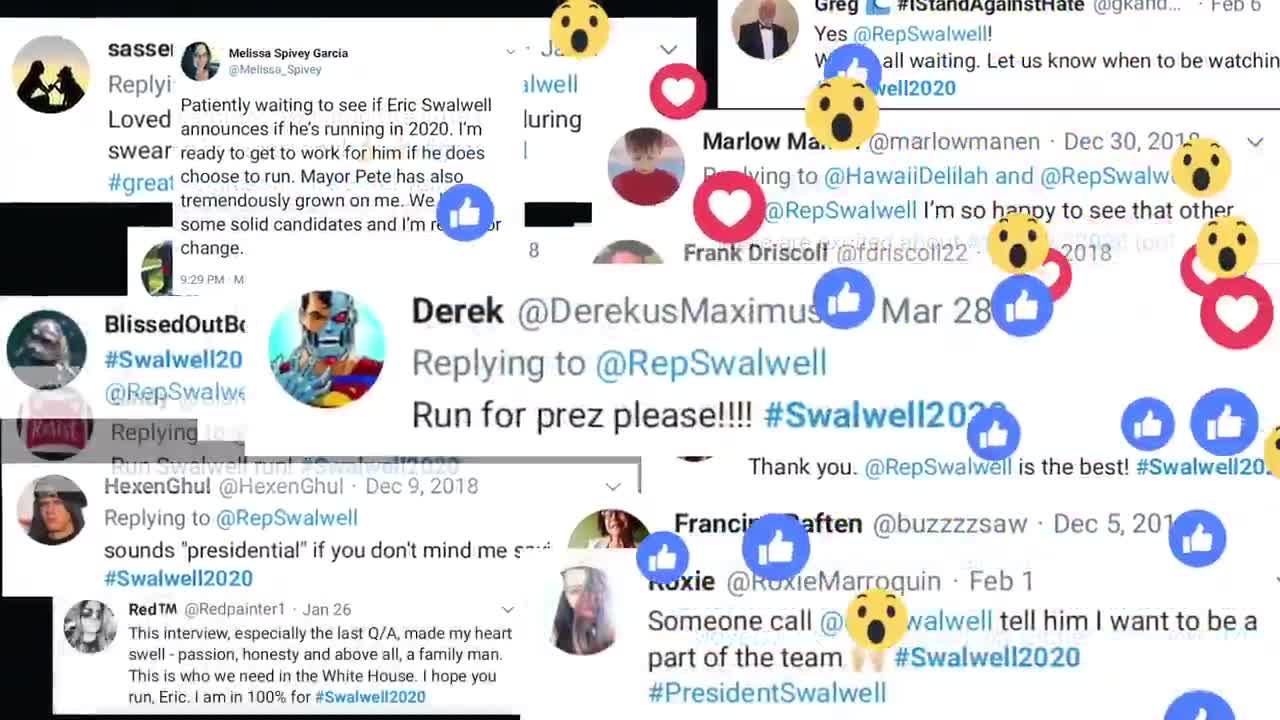 Eric Swalwell releases generic 2020 campaign ad