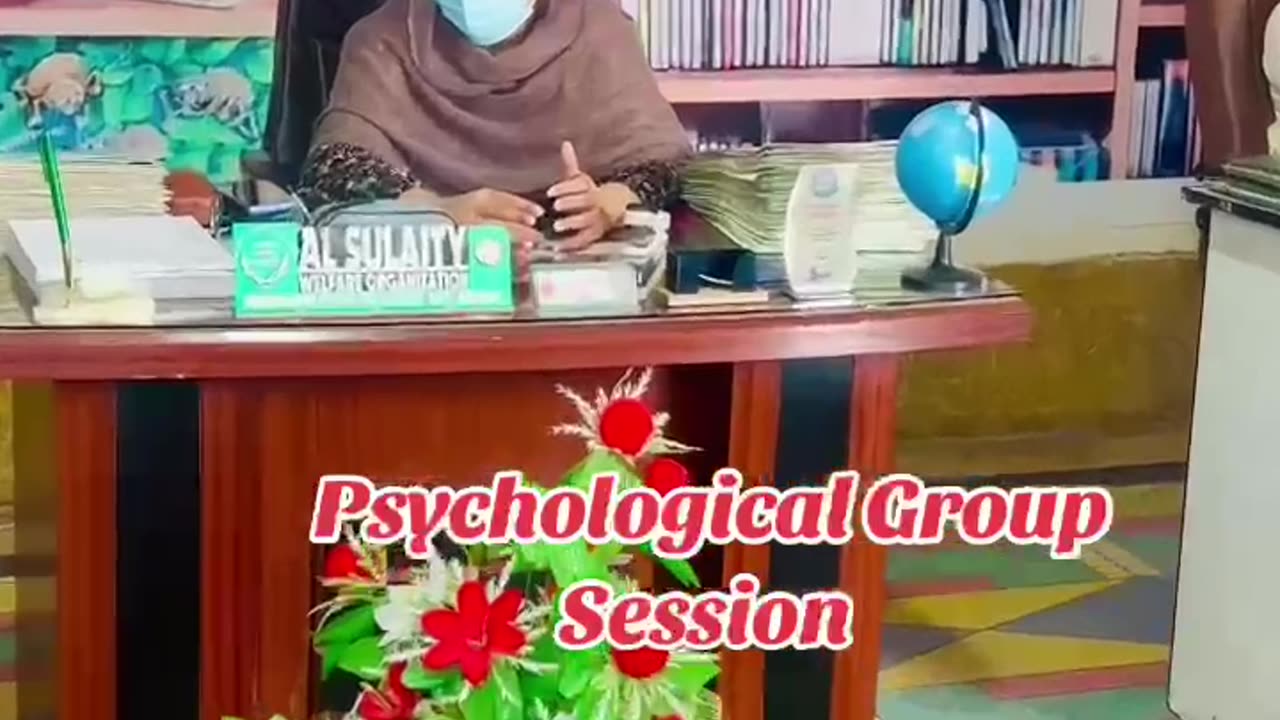 Psychological group session