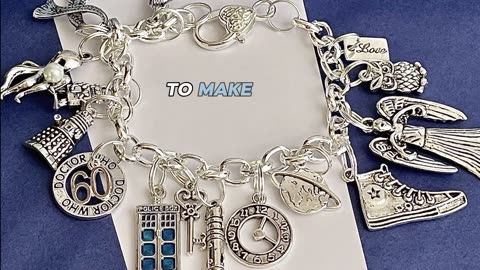 Dr Who 60th Anniversary Inspired Tribute bracelet