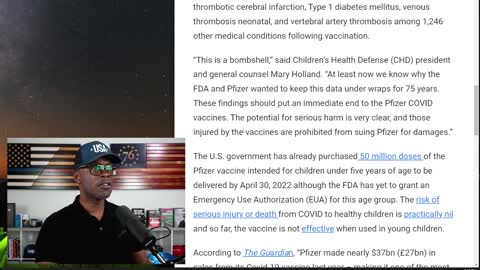 DA Releases BOMBSHELL Vaccine Data With 1,200 Side Effects!