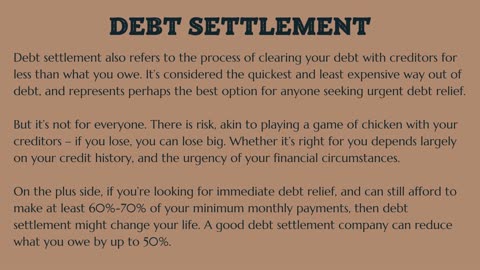 Debt Management vs. Debt Settlement: What’s the Difference?