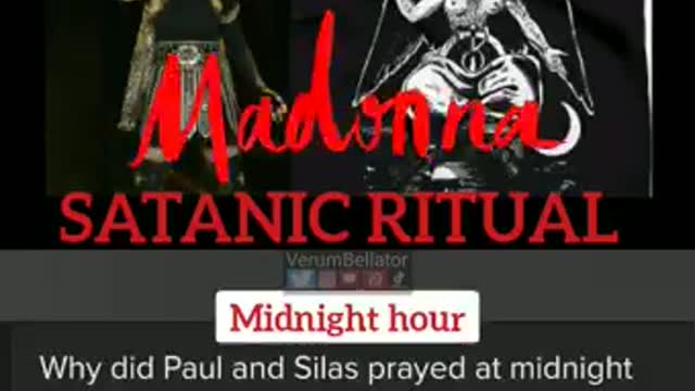 MADONNA SATANIC RITUAL