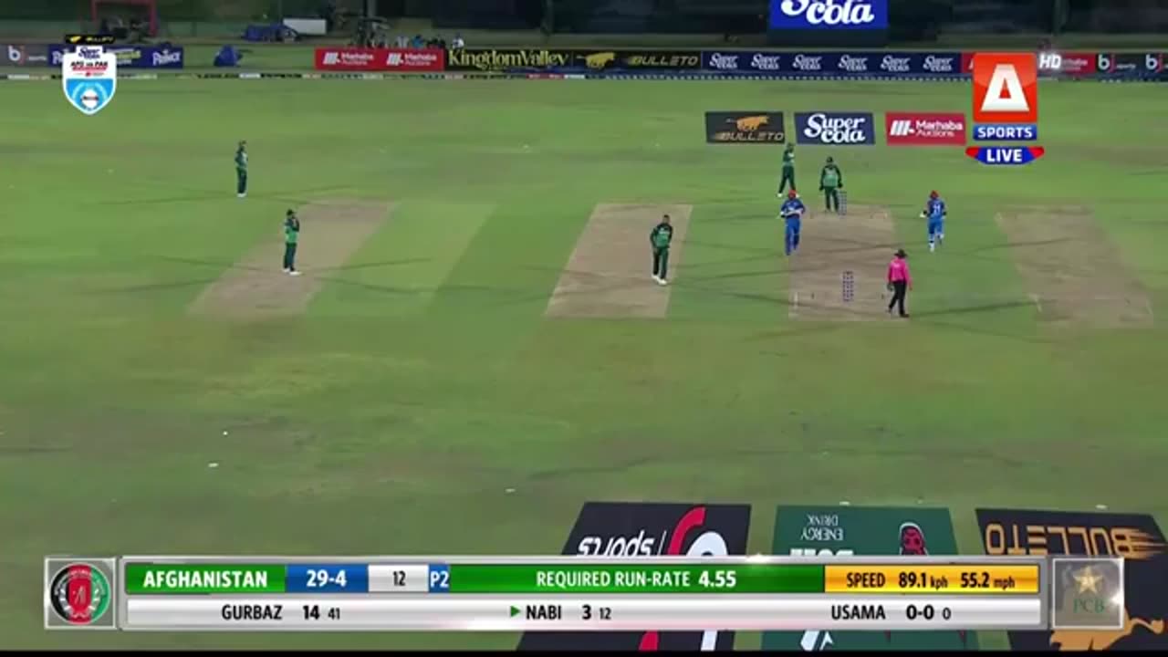 Pak vs afg odi highlight