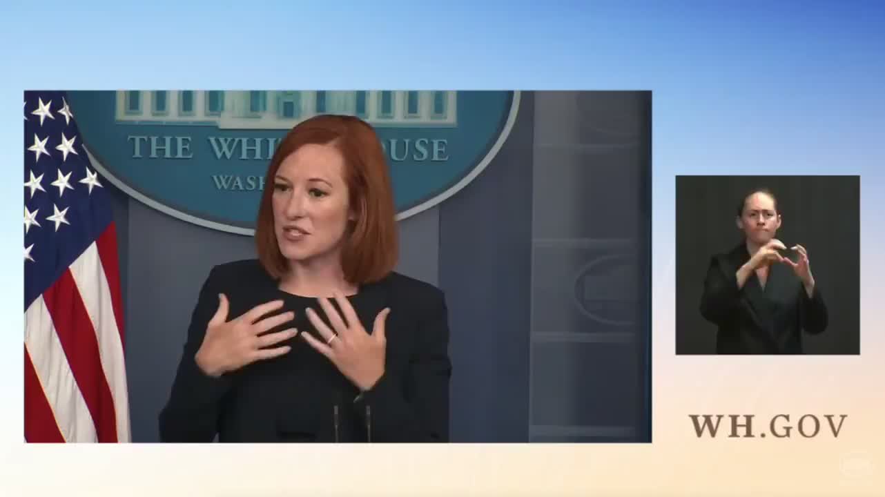 Psaki Questioned On Biden Admin's Claim Cubans Are Protesting COVID