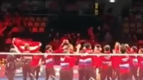 Jonathan Indonesia vs China Victory Celebration | thomas cup 2020