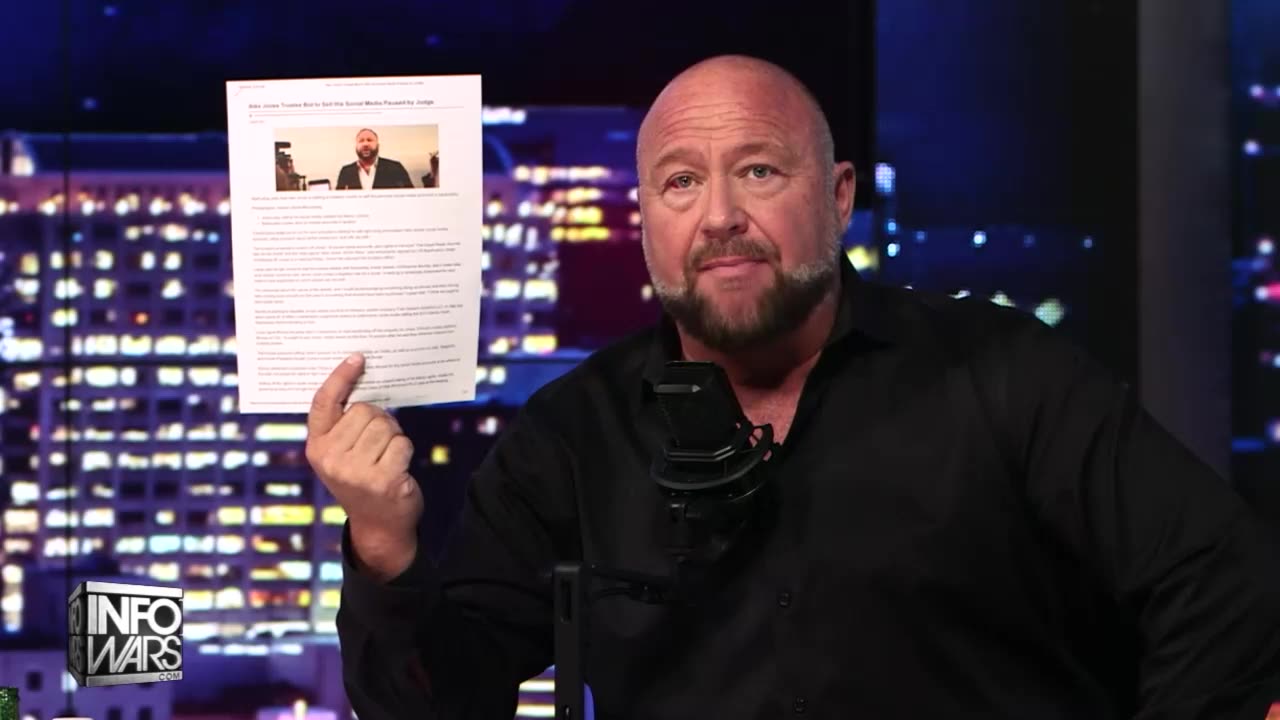 Federal Judge BLOCKS Democrat Party's Attempt To Claim Ownership Of Alex Jones' Name