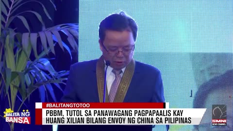 PBBM, tutol sa panawagang pagpapaalis kay Huang Xilian bilang envoy ng China sa Pilipinas