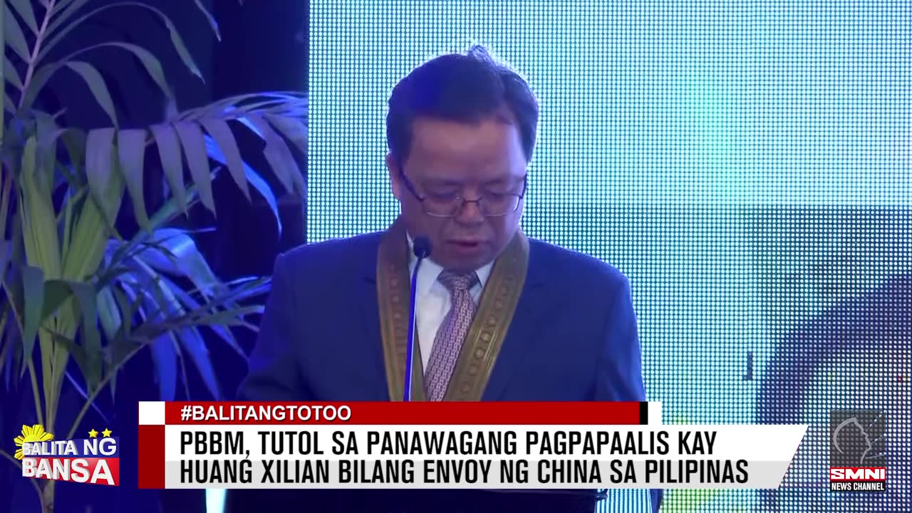 PBBM, tutol sa panawagang pagpapaalis kay Huang Xilian bilang envoy ng China sa Pilipinas